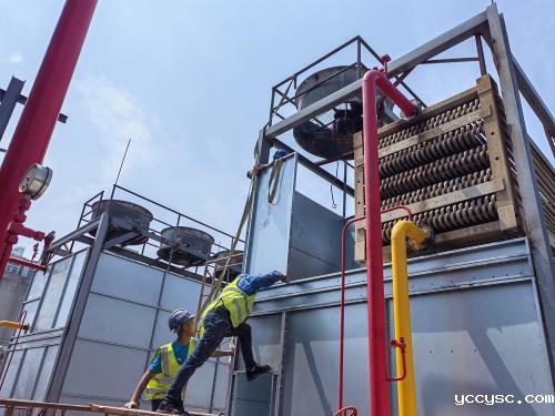 冷却塔填料使用寿命与更换方法,冷却塔填料清洗方法