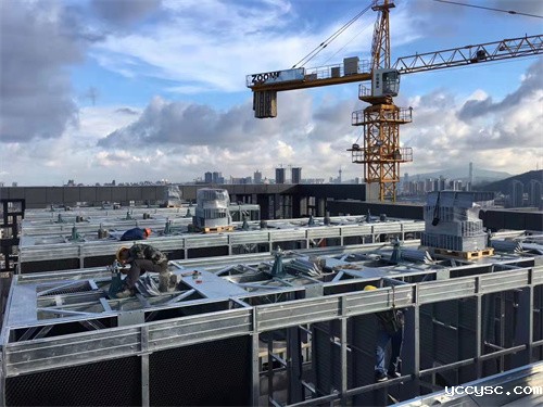 冷却塔每天的用水量