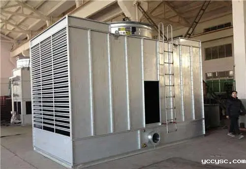 横流闭式冷却塔设备(横流式玻璃钢冷却塔)…