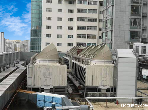 工业冷却塔布水管总是碰撞塔体怎么办