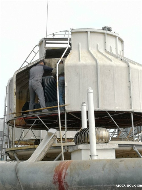 如何提高圆形冷却塔的排风量