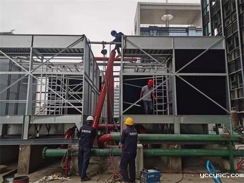 全钢冷却塔与玻璃钢冷却塔
