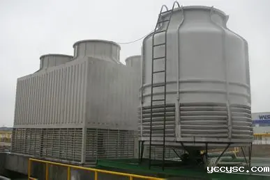 玻璃钢冷却塔底盘漏水的原因及处理办法