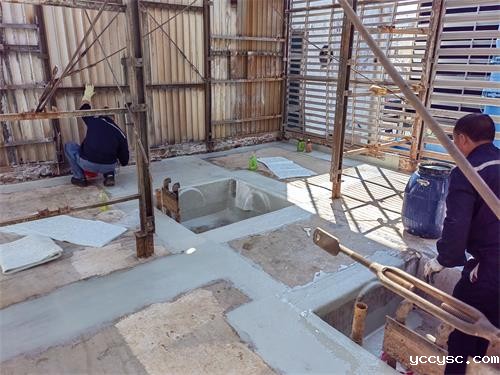 冷却塔底盘漏水怎么补漏,冷却塔底盘漏水补漏方法