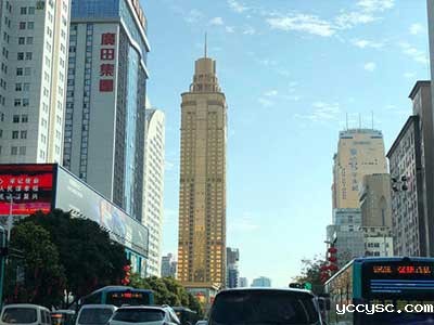 冷却塔工程案例深圳罗湖商务中心大厦