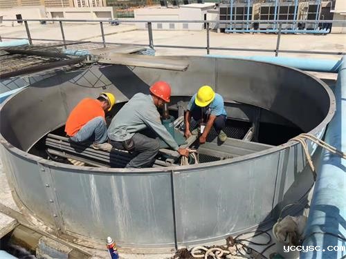 冷却塔风机安装